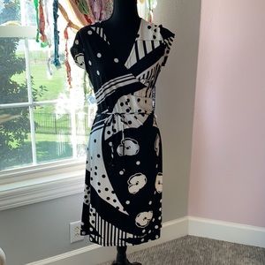 Freelance size medium dress with v-neck business dress